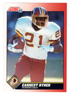 Earnest Byner - Washington Redskins (NFL Football Card) 1991 Score # 125 Mint