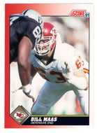 Bill Maas - Kansas City Chiefs (NFL Football Card) 1991 Score # 126 Mint