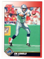 Jim Arnold - Detroit Lions (NFL Football Card) 1991 Score # 131 Mint