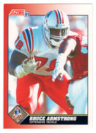 Bruce Armstrong - New England Patriots (NFL Football Card) 1991 Score # 133 Mint