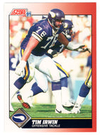 Tim Irwin - Minnesota Vikings (NFL Football Card) 1991 Score # 145 Mint