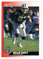 Willie Gault - Los Angeles Raiders (NFL Football Card) 1991 Score # 147 Mint
