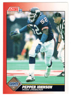 Pepper Johnson - New York Giants (NFL Football Card) 1991 Score # 152 Mint