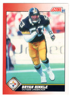 Bryan Hinkle - Pittsburgh Steelers (NFL Football Card) 1991 Score # 153 Mint