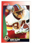 Gary Clark - Washington Redskins (NFL Football Card) 1991 Score # 154 Mint