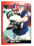 Kent Hull - Buffalo Bills (NFL Football Card) 1991 Score # 167 Mint