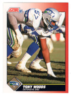 Tony Woods - Seattle Seahawks (NFL Football Card) 1991 Score # 171 Mint