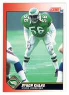 Byron Evans - Philadelphia Eagles (NFL Football Card) 1991 Score # 172 Mint