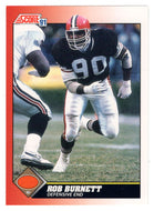 Rob Burnett RC - Cleveland Browns (NFL Football Card) 1991 Score # 173 Mint