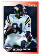 Anthony Carter - Minnesota Vikings (NFL Football Card) 1991 Score # 182 Mint