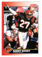 Barney Bussey RC - Cincinnati Bengals (NFL Football Card) 1991 Score # 187 Mint