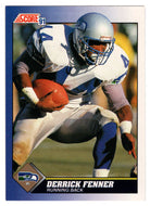 Derrick Fenner - Seattle Seahawks (NFL Football Card) 1991 Score # 18 Mint