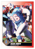 Sean Jones - Houston Oilers (NFL Football Card) 1991 Score # 196 Mint