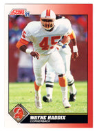 Wayne Haddix - Tampa Bay Buccaneers (NFL Football Card) 1991 Score # 204 Mint