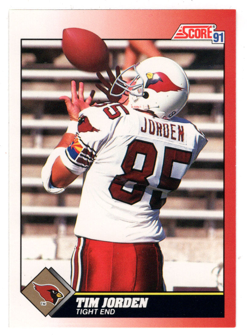 Tim Jorden RC - Phoenix Cardinals (NFL Football Card) 1991 Score # 205 Mint