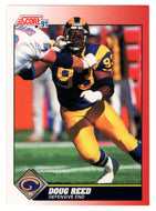 Doug Reed - Los Angeles Rams (NFL Football Card) 1991 Score # 211 Mint