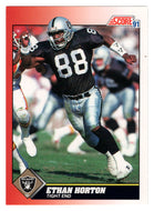 Ethan Horton - Los Angeles Raiders (NFL Football Card) 1991 Score # 212 Mint
