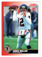 Chris Miller - Atlanta Falcons (NFL Football Card) 1991 Score # 219 Mint