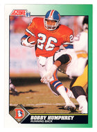 Bobby Humphrey - Denver Broncos (NFL Football Card) 1991 Score # 226 Mint