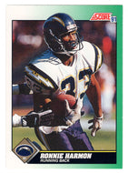 Ronnie Harmon - San Diego Chargers (NFL Football Card) 1991 Score # 233 Mint