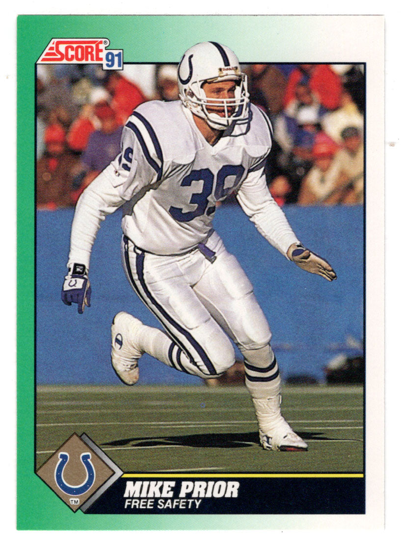Mike Prior - Indianapolis Colts (NFL Football Card) 1991 Score # 238 Mint