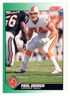 Paul Gruber - Tampa Bay Buccaneers (NFL Football Card) 1991 Score # 249 Mint