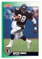Keith Jones - Atlanta Falcons (NFL Football Card) 1991 Score # 257 Mint
