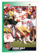 Pierce Holt - San Francisco 49ers (NFL Football Card) 1991 Score # 263 Mint
