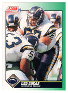 Leo Goeas - San Diego Chargers (NFL Football Card) 1991 Score # 267 Mint