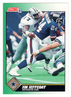 Jim Jeffcoat - Dallas Cowboys (NFL Football Card) 1991 Score # 277 Mint