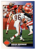 Brian Brennan - Cleveland Browns (NFL Football Card) 1991 Score # 27 Mint
