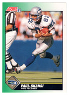 Paul Skansi - Seattle Seahawks (NFL Football Card) 1991 Score # 284 Mint