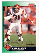 Carl Zander - Cincinnati Bengals (NFL Football Card) 1991 Score # 291 Mint