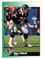 Bill Fralic - Atlanta Falcons (NFL Football Card) 1991 Score # 297 Mint