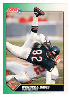 Wendell Davis - Chicago Bears (NFL Football Card) 1991 Score # 298 Mint