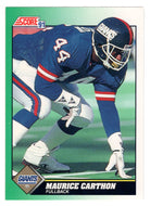 Maurice Carthon - New York Giants (NFL Football Card) 1991 Score # 304 Mint