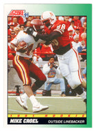 Mike Croel RC - Denver Broncos (NFL Football Card) 1991 Score # 315 Mint