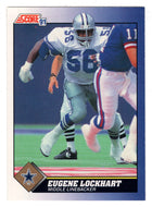 Eugene Lockhart - Dallas Cowboys (NFL Football Card) 1991 Score # 35 Mint