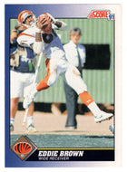 Eddie Brown - Cincinnati Bengals (NFL Football Card) 1991 Score # 37 Mint