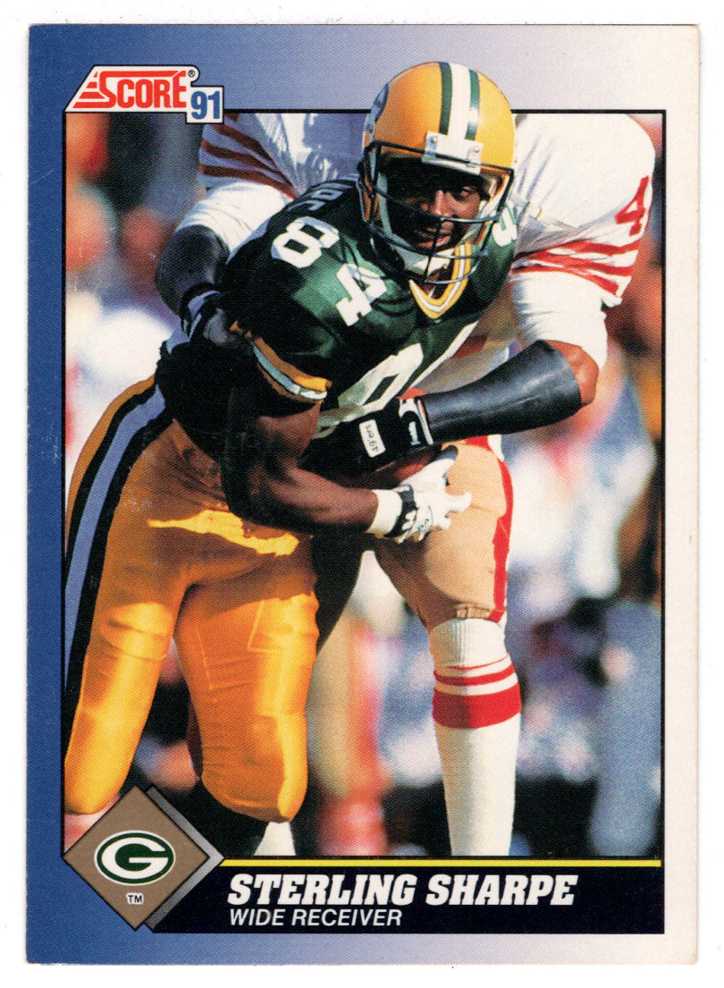 Sterling Sharpe - Green Bay Packers (NFL Football Card) 1991 Score