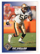 Pat Swilling - New Orleans Saints (NFL Football Card) 1991 Score # 57 Mint