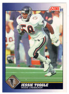 Jessie Tuggle - Atlanta Falcons (NFL Football Card) 1991 Score # 58 Mint