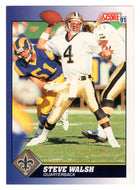 Steve Walsh - New Orleans Saints (NFL Football Card) 1991 Score # 60 Mint