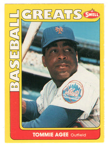 Tommie Agee - New York Mets (MLB Baseball Card) 1991 Swell Baseball Greats # 1 Mint