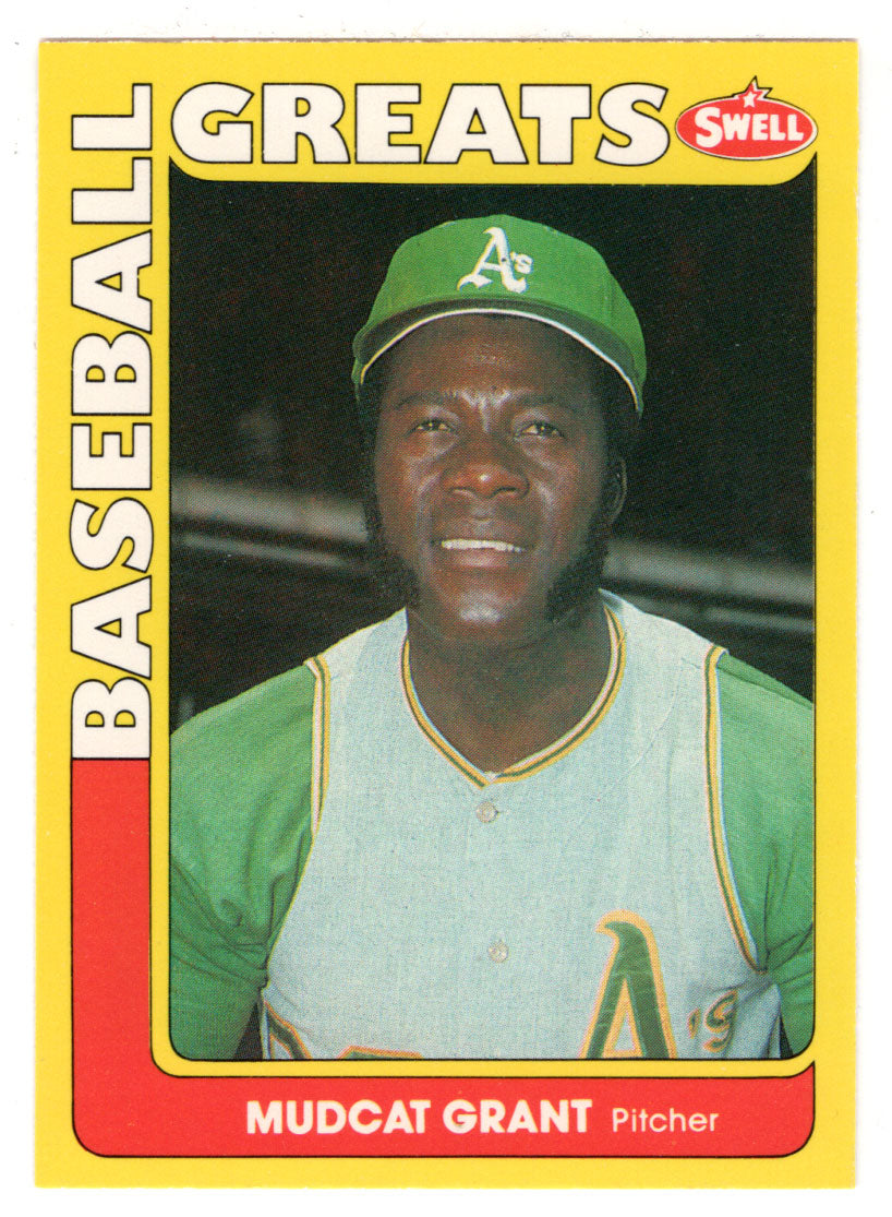 Mudcat Grant - Oakland Athletics (MLB Baseball Card) 1991 Swell Baseball Greats # 34 Mint