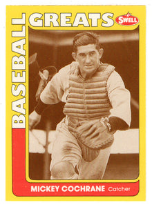 Mickey Cochrane (MLB Baseball Card) 1991 Swell Baseball Greats # 142 Mint