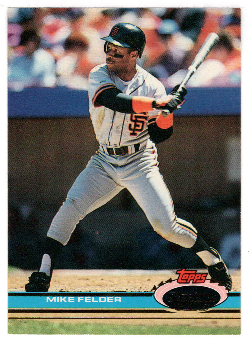 Mike Felder - San Francisco Giants (MLB Baseball Card) 1991 Topps Stadium Club # 307 Mint