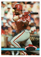 Wes Chamberlain RC - Philadelphia Phillies (MLB Baseball Card) 1991 Topps Stadium Club # 317 Mint