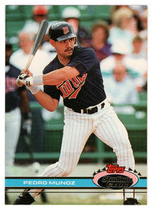 Pedro Munoz RC - Minnesota Twins (MLB Baseball Card) 1991 Topps Stadium Club # 318 Mint