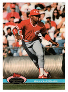 Billy Hatcher - Cincinnati Reds (MLB Baseball Card) 1991 Topps Stadium Club # 371 Mint